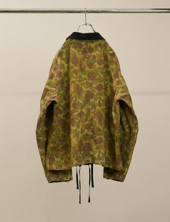 ANCELLM CAMO ZIPUP JACKET