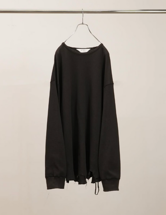 ANCELLM DAMAGE WAFFLE CREW LS