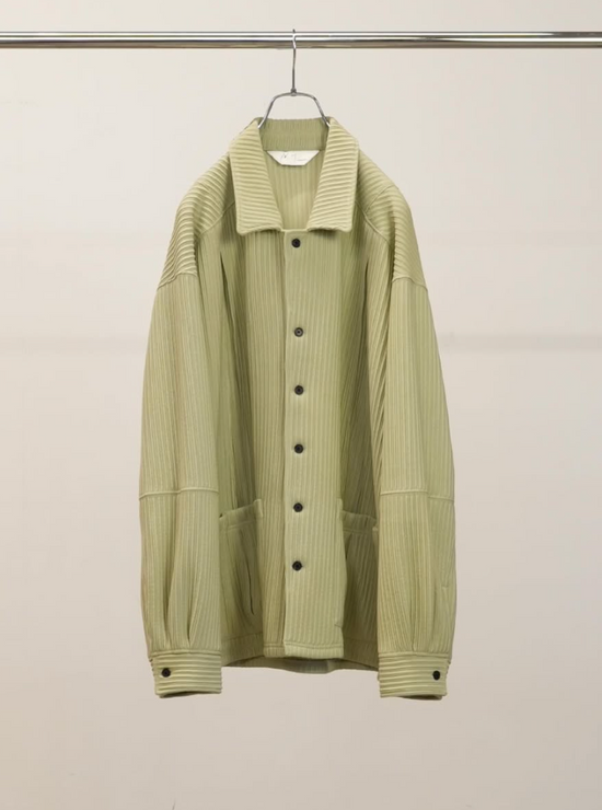 ANCELLM WRINKLED STRIPE SHIRT