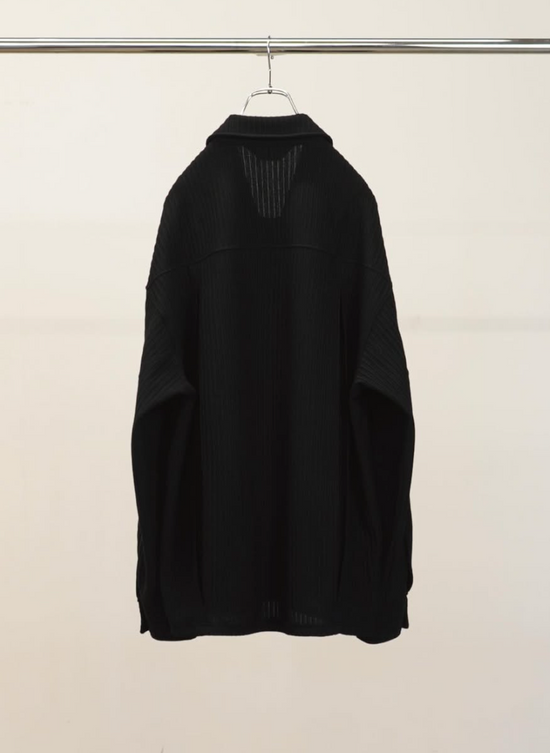 ANCELLM WRINKLED STRIPE SHIRT