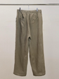 ANCELLM 100/S LINEN TUCK SLACKS