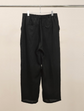 ANCELLM 100/S LINEN TUCK SLACKS