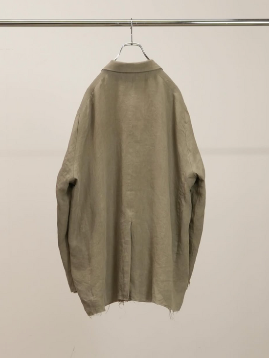ANCELLM 100/S LINEN TAILORED JACKET