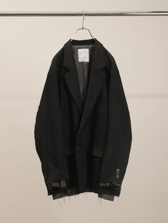 ANCELLM 100/S LINEN TAILORED JACKET