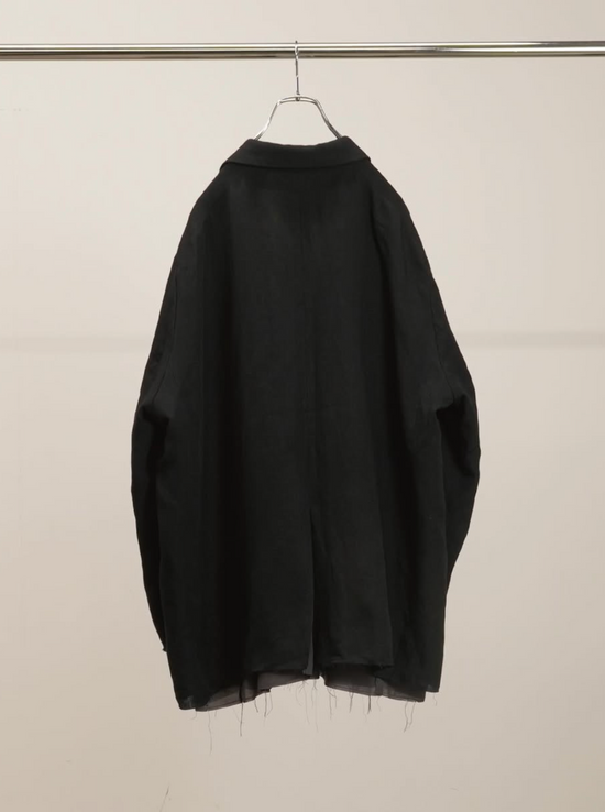 ANCELLM 100/S LINEN TAILORED JACKET