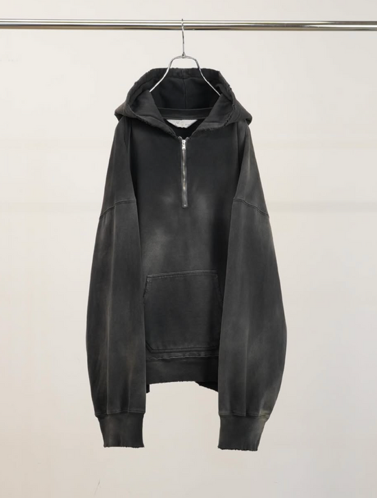 ANCELLM LIGHT LOOP ZIP HOODIE