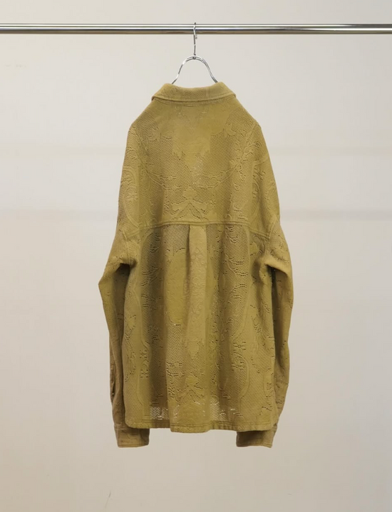 ANCELLM AGING LACE WORK SHIRT