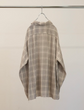 ANCELLM AGING RAYON CHECK SHIRT