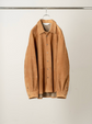 ANCELLM GEEP LEATHER OVER SHIRT
