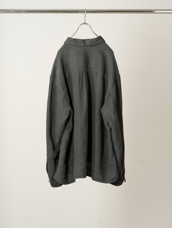 ANCELLM LINEN OVER SHIRT