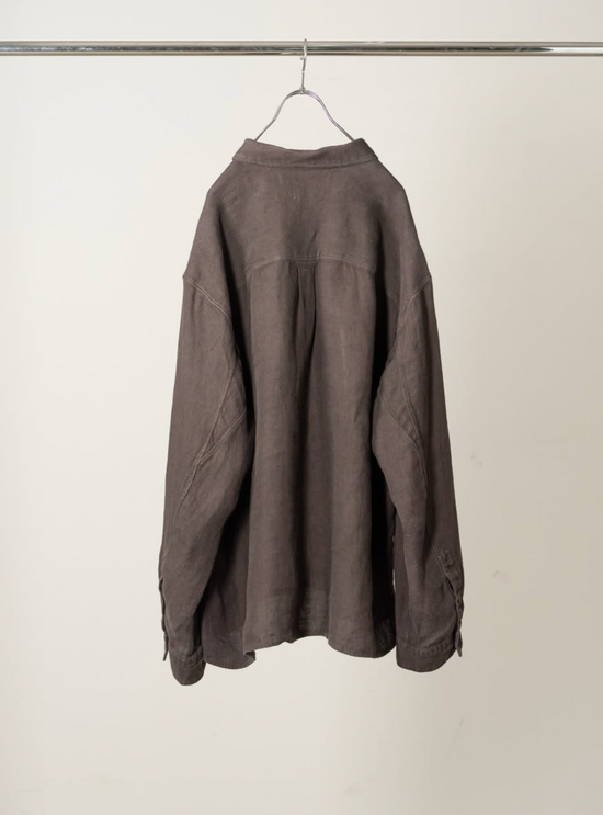 ANCELLM LINEN OVER SHIRT