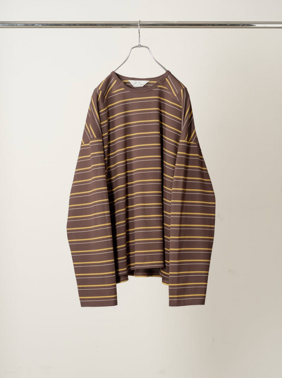 ANCELLM BORDER LS T-SHIRT