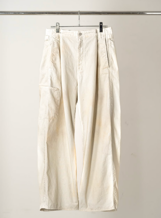 ANCELLM DENIM PAINTER PANTS