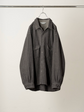 ANCELLM STRIPE BOXY WORK SHIRT