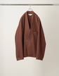 ANCELLM W/CA NO COLLAR DOUBLE JACKET