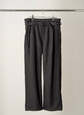 ANCELLM WOOL BELTED WIDE SLACKS