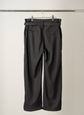 ANCELLM WOOL BELTED WIDE SLACKS