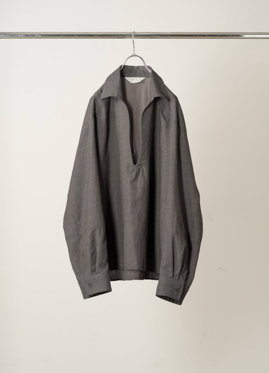 ANCELLM SKIPPER UV NECK SHIRT