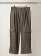 ANCELLM WOOL BLANCKET CARGO PANTS