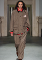 ANCELLM WOOL BLANCKET CARGO PANTS