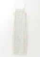 Sara mallika Shiny Sequin Embroidery Cami Dress