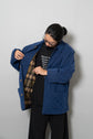 HERMES Quilt Paddock Half Coat With Liner