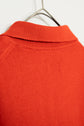 Ballantyne Pure Cashmere Crewneck Knit Polo Shirt Made in SCOTLAND