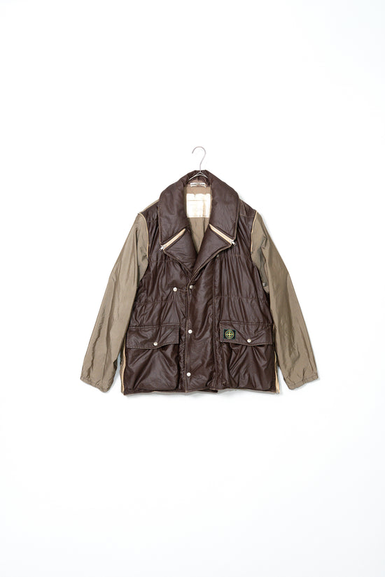 1989AW STONE ISLAND GARMENT DYED ICE JACKET by MASSIMO OSTI