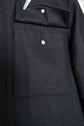 HERMES Made in France Cashmere & Nylon Reversible Jacket