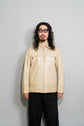 HERMES Lamb Leather Zip Up Blouson