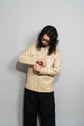 HERMES Lamb Leather Zip Up Blouson