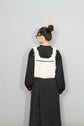 1999AW Prada Runway  Goat Fur & Black Nylon Revesible Backpack