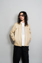 HERMES Lamb Leather Zip Up Blouson