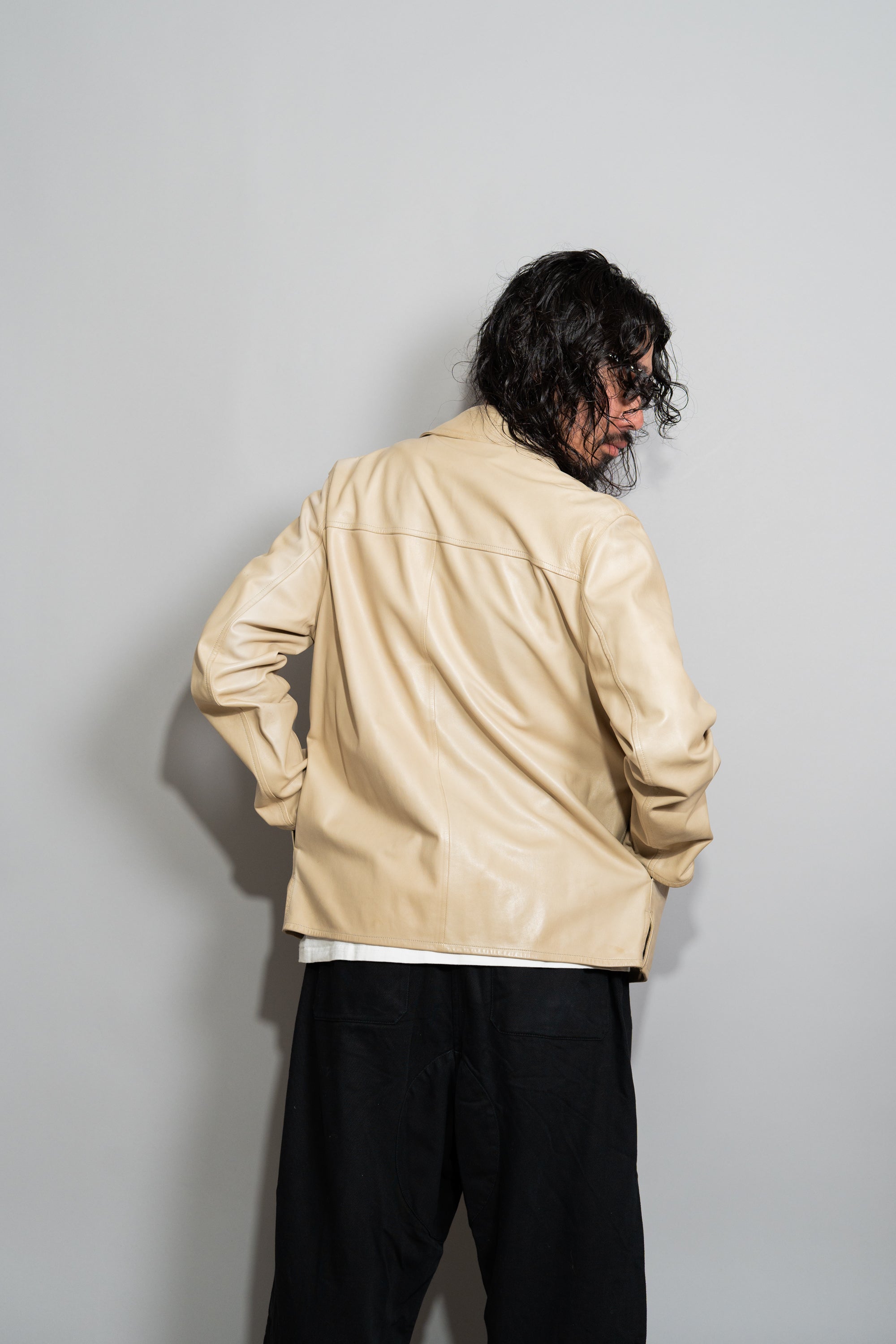 HERMES Lamb Leather Zip Up Blouson – Maison ma Manière