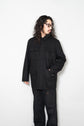 HERMES Made in France Cashmere & Nylon Reversible Jacket