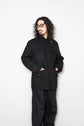 HERMES Made in France Cashmere & Nylon Reversible Jacket