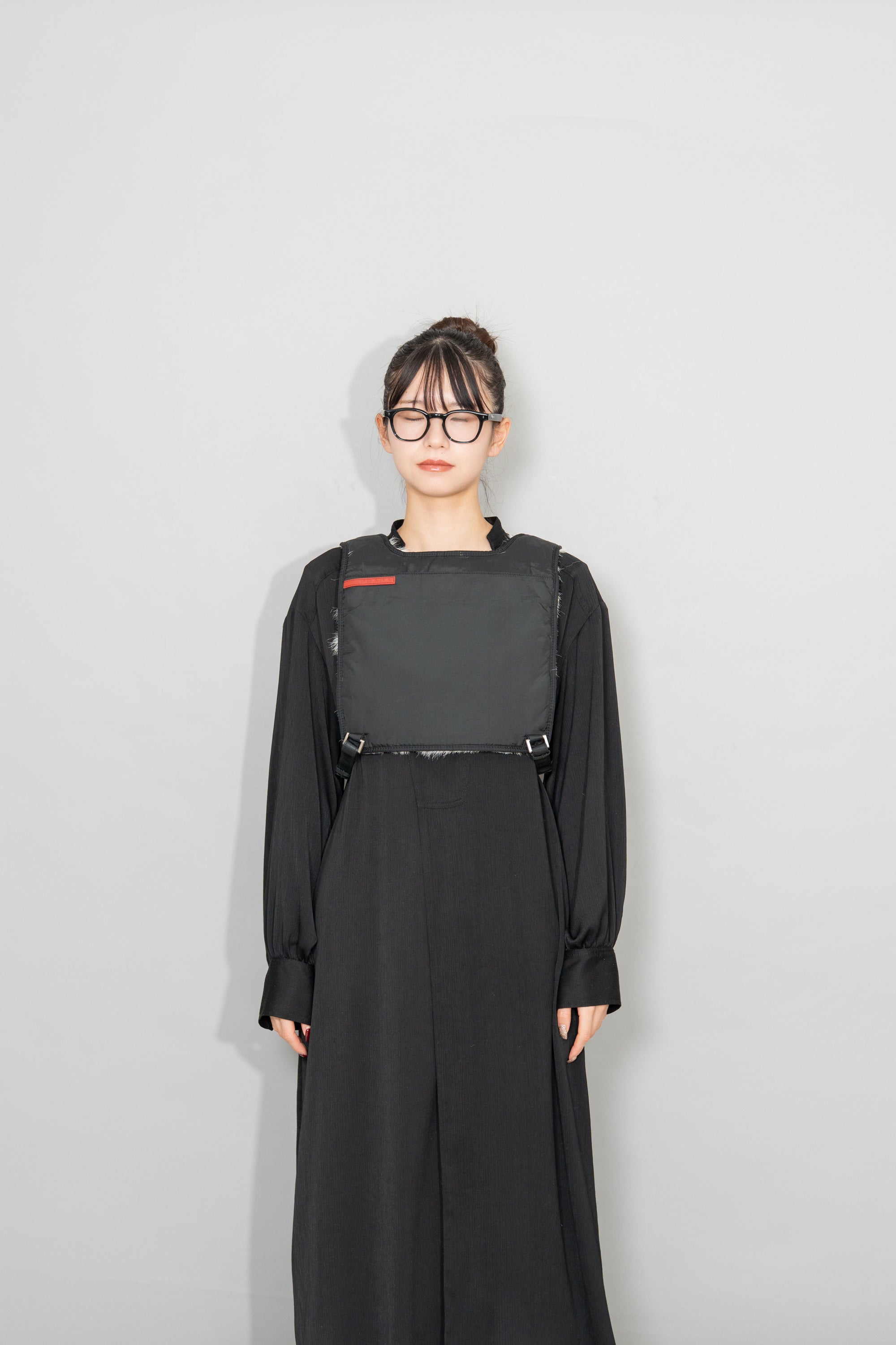 1999AW Prada Runway Goat Fur & Black Nylon Revesible Backpack