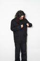HERMES Made in France Cashmere & Nylon Reversible Jacket