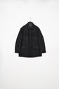 HERMES Made in France Cashmere & Nylon Reversible Jacket