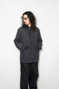 HERMES Made in France Cashmere & Nylon Reversible Jacket