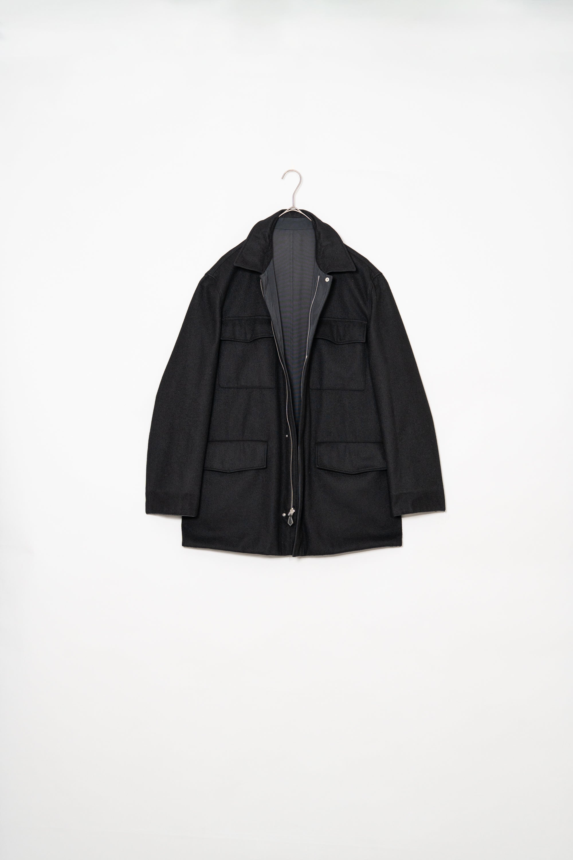 い*様 HERMESカシミア100%ライナージャケット　フランス製 HERMES Made in France Cashmere & Nylon Reversible Jacket – Maison