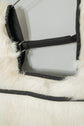 1999AW Prada Runway  Goat Fur & Black Nylon Revesible Backpack