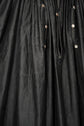 30s French Vintage Black Moleskin Biaude Maquignon Smock
