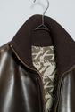 HERMES Cow Leather Flight Jacket