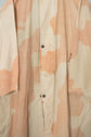1943 WWⅡ BRITISH ARMY PINK CAMOUFLAGE ANTI GAS CAPE DESERT STORM COAT WITH STRAP