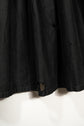 30s French Vintage Black Moleskin Biaude Maquignon Smock