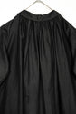 30s French Vintage Black Moleskin Biaude Maquignon Smock