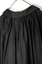 30s French Vintage Black Moleskin Biaude Maquignon Smock