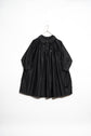 30s French Vintage Black Moleskin Biaude Maquignon Smock