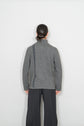 HERMES Made in ITARY Multi Stripe Cashmere Half Zip Knit